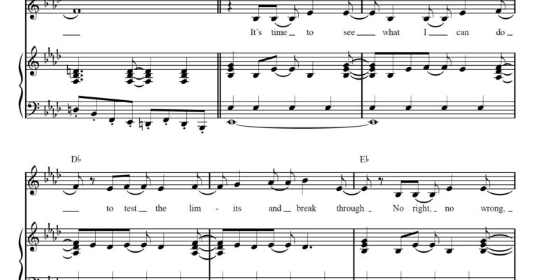 Frozen Let it go music