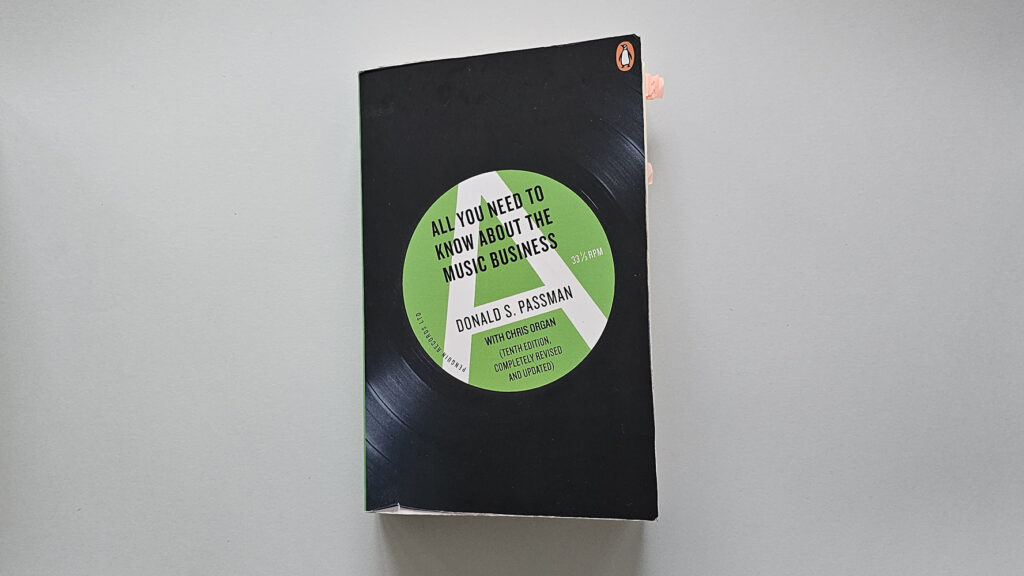Picture of All you need to know about the music business book