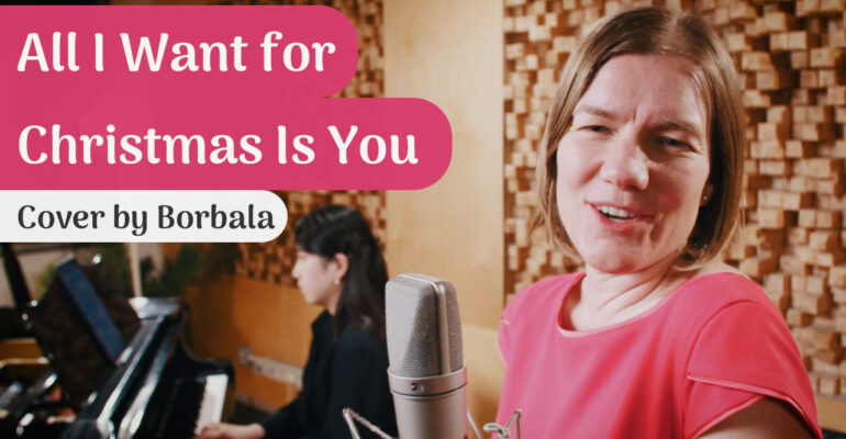 Mariah Carey - All I want for Christmas cover by Borbala thumbnail 01