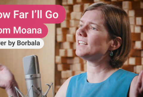 Moana - How Far I'll Go cover by Borbala
